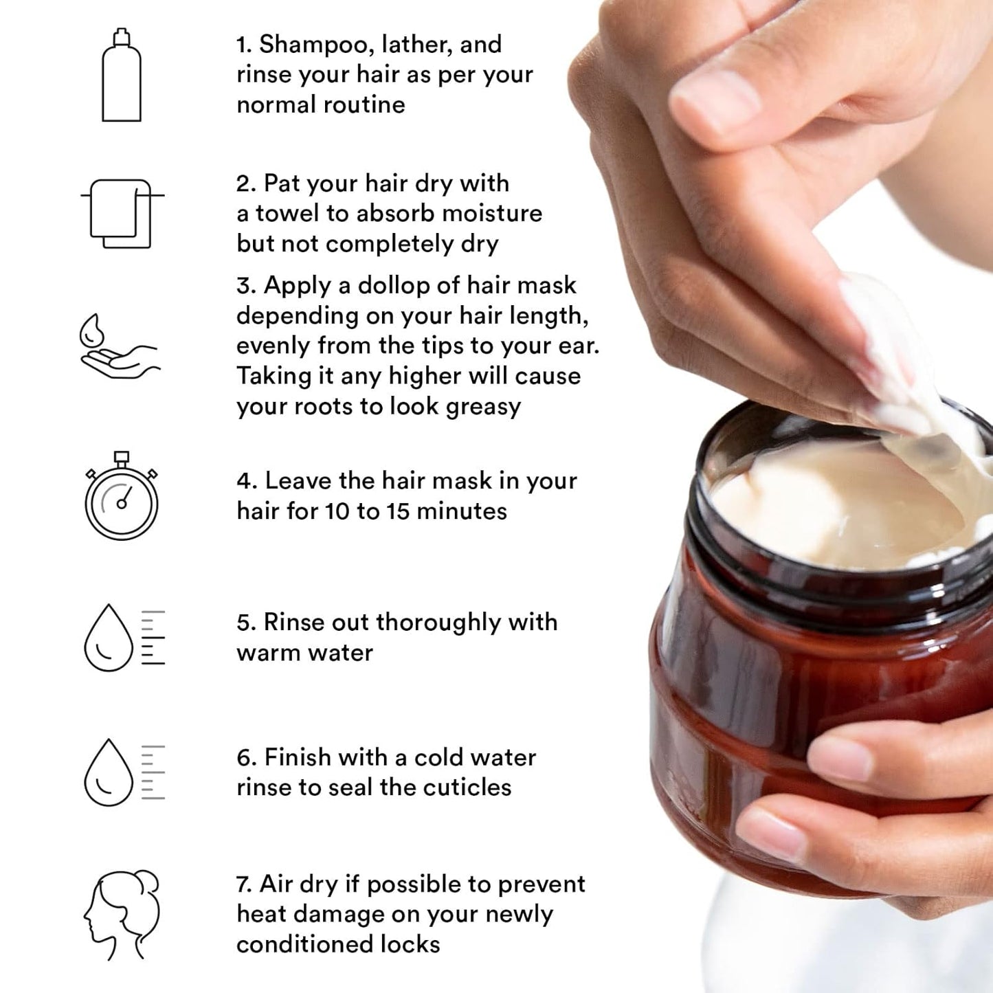 WOW Apple Cider Vinegar Hair Mask: 200 ml