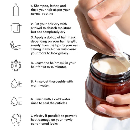 WOW Moroccan Argan Oil Hair Mask: 200 ml