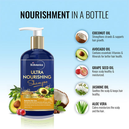 StBotanica Ultra Nourishing Hair Shampoo: 300 ml