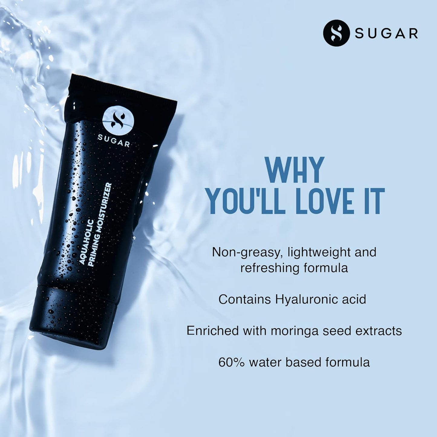 SUGAR Cosmetics Aquaholic Priming Moisturizer