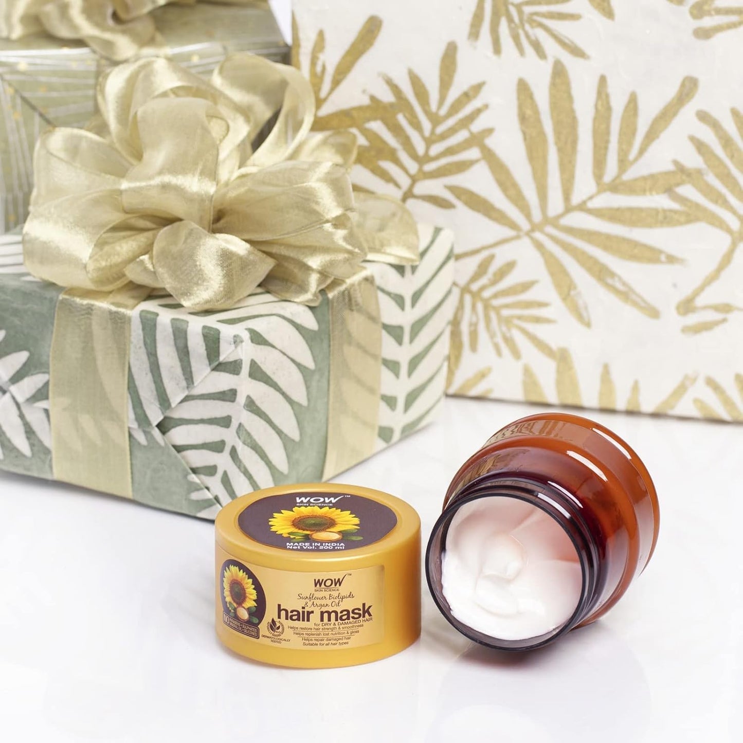 WOW Sunflower & Argan Oil Hair Mask: 200 ml
