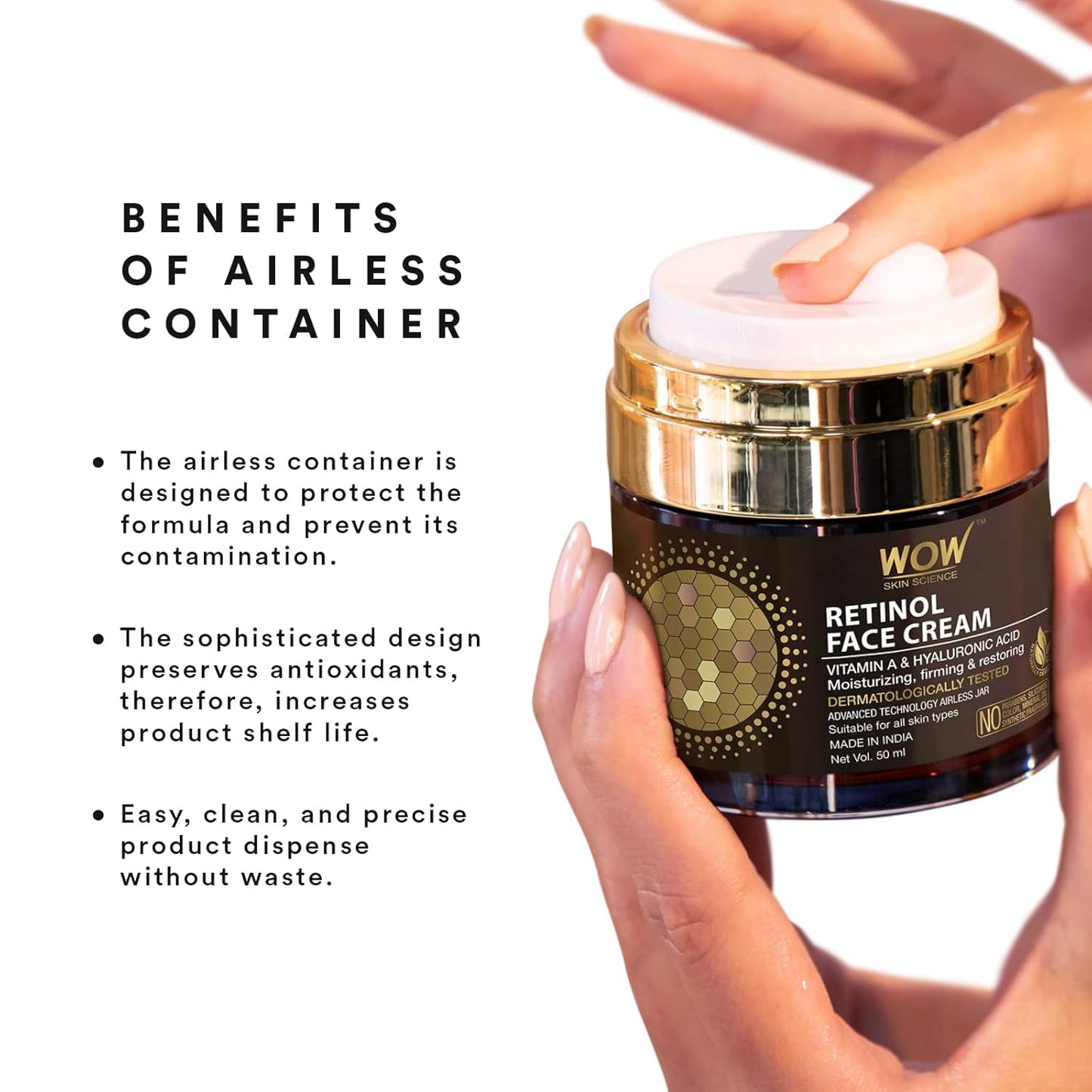 WOW Retinol Face Cream: 50 ml