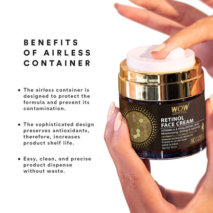 WOW Retinol Face Cream: 50 ml