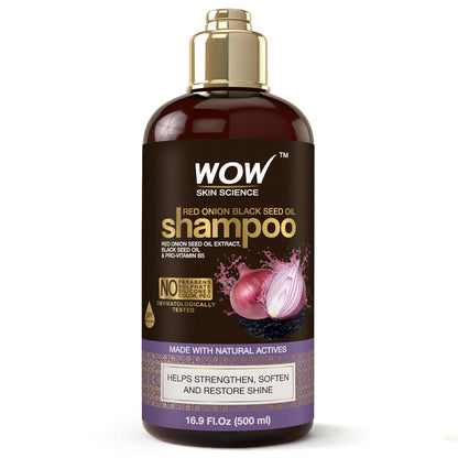 WOW Red Onion Black Seed Oil Shampoo: 500
