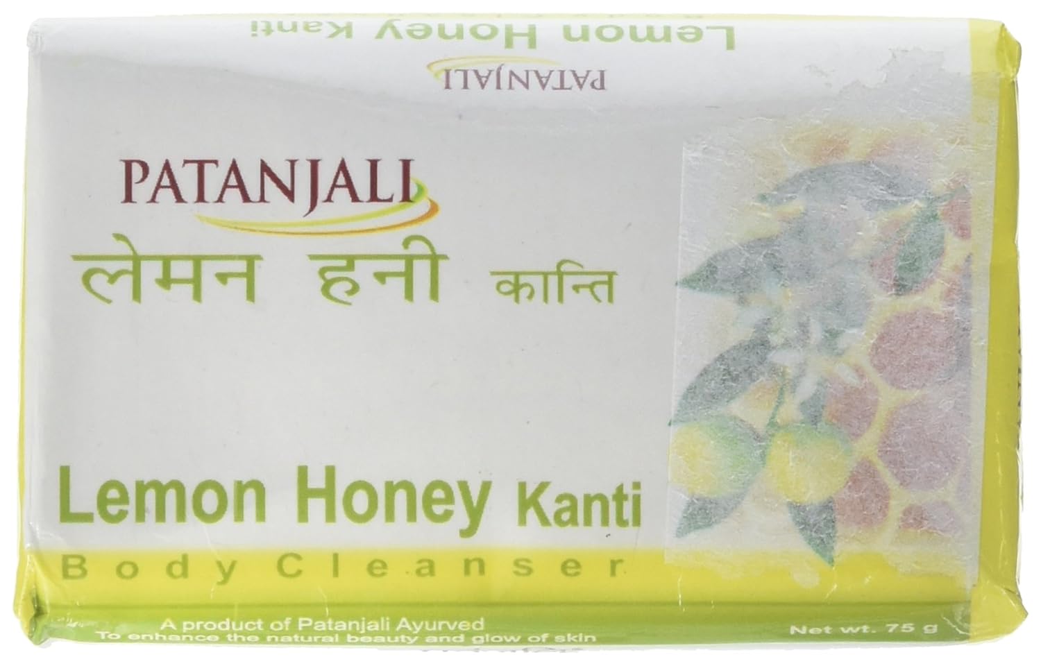 Patanjali Lemon Honey Kanti Body Cleanser: