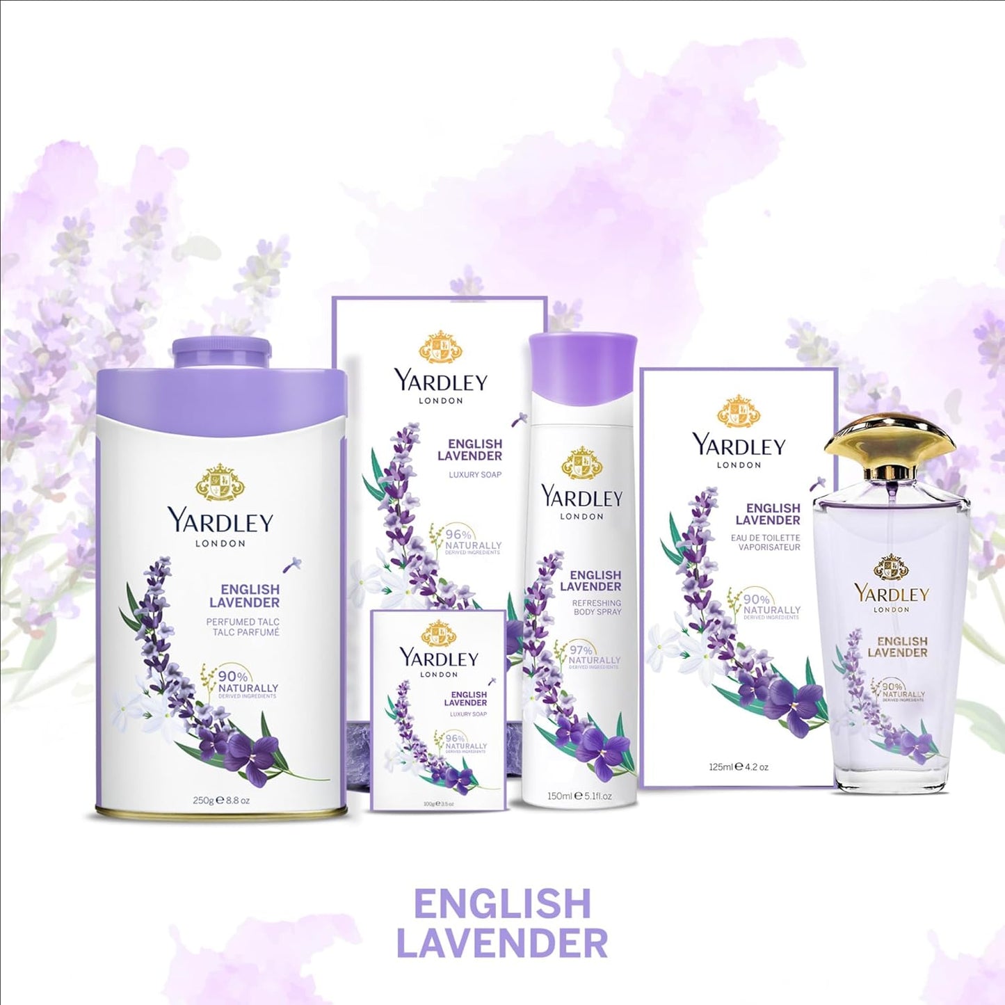 Yardley English Lavender Talc: 100 g