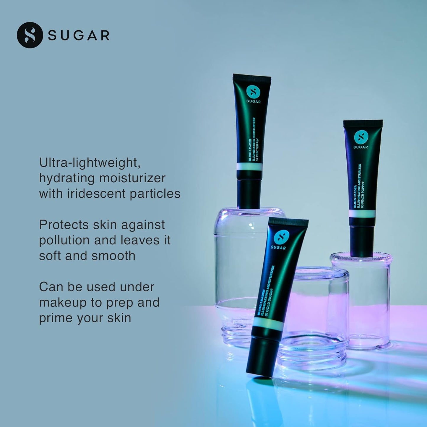 SUGAR Cosmetics Bling Leader Illuminating Moisturizer: 03 Peach Poppin