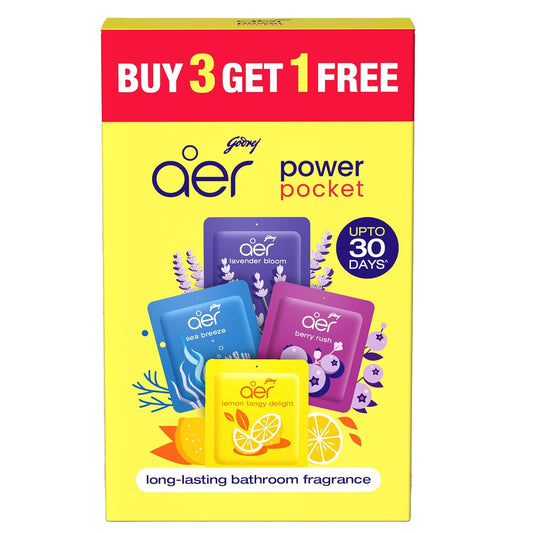 Godrej aer Power Pocket | Bathroom freshener Assorted