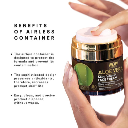 WOW Aloe Vera Multi-Vitamin Face Cream: 50 ml