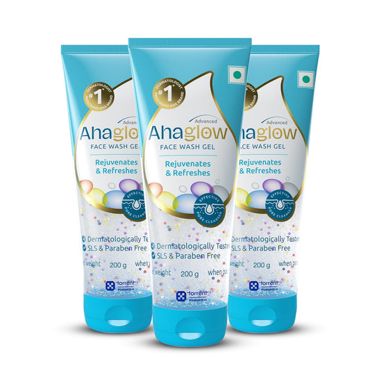 Ahaglow Face Wash, 200 g, Pack of