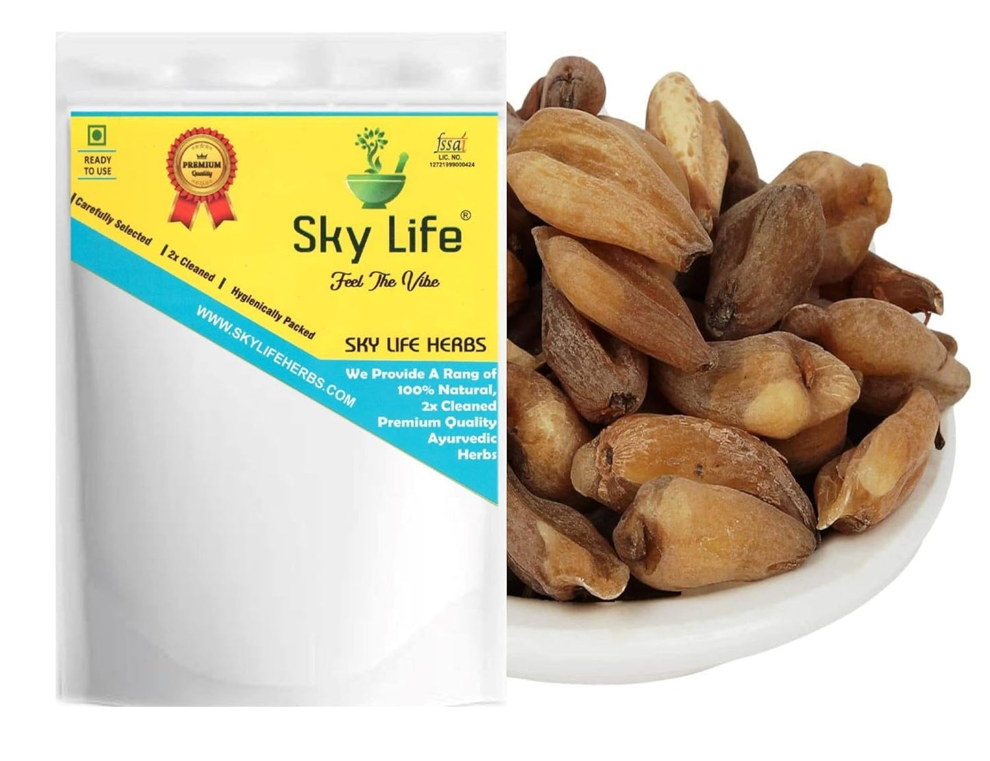 Sky Life Suranjan Bitter - 100Grm - Suranjaan Kadwi- Colchicum Luleum - कड़वी सुरंजन Suran