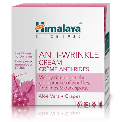 Mamaearth Anti-Wrinkle Cream: Grapes & Aloe Vera, 50