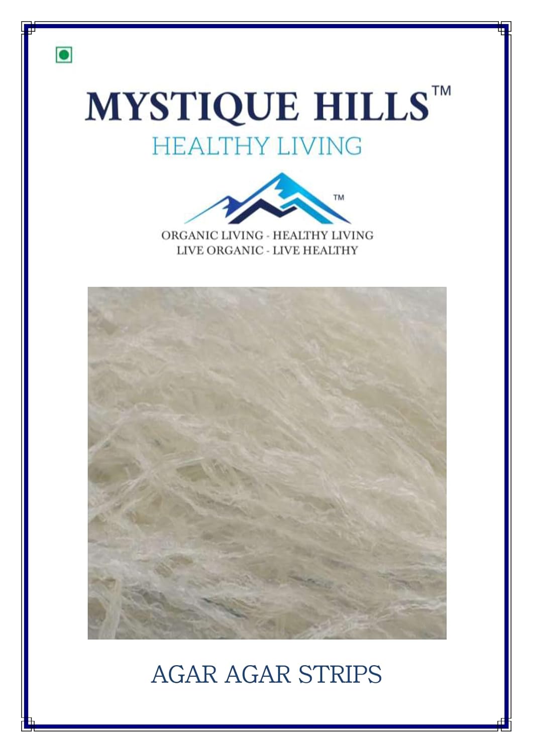 Mystique Hills Agar Agar Strips, 50 g