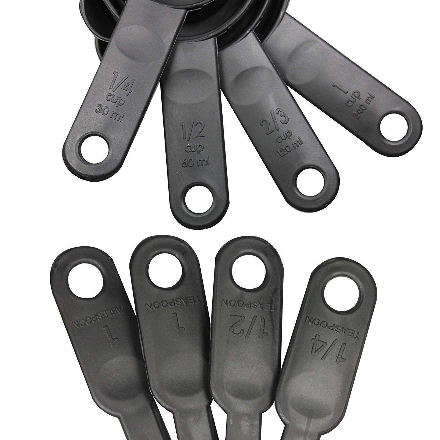 iKonbi Premium 8pcs Measuring Cup and Spoon Set,Measuring Cups for Kitchen, Measuring
