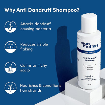 Green Velly Man Matters Advanced Anti-Dandruff Shampoo: 100 ml