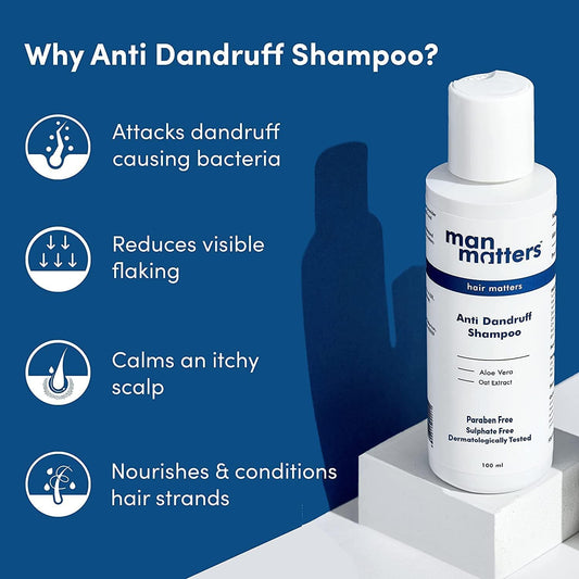 Green Velly Man Matters Advanced Anti-Dandruff Shampoo: 100 ml