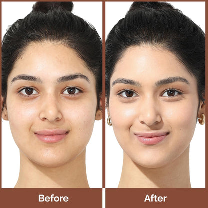 Mamaearth Glow Full Coverage Compact: SPF 30, Vitamin C & Turmeric, 9 g