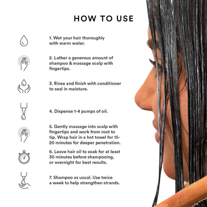 WOW Onion Black Seed Oil Shampoo & Conditioner Set: 500 ml each + 100 ml Hair Oil