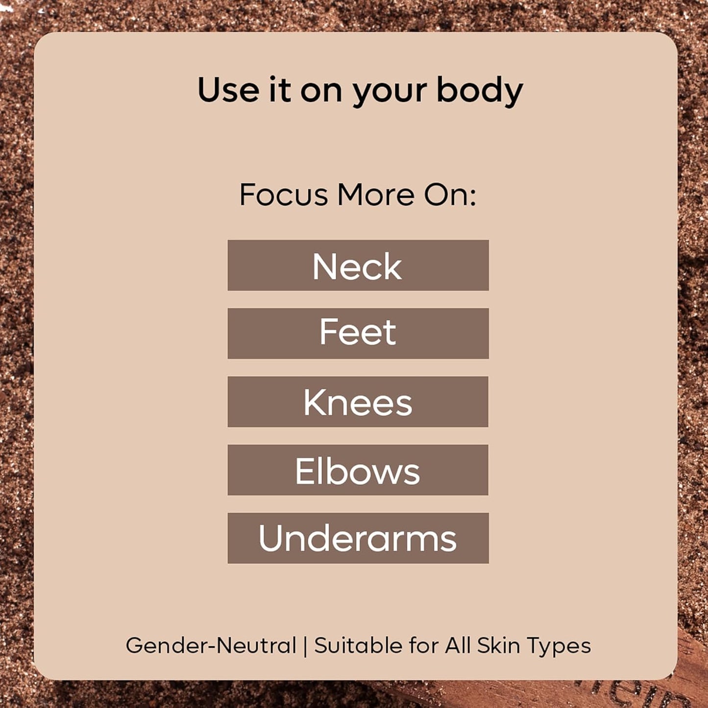 mCaffeine Coffee Body Scrub: Tan Removal, 100 g