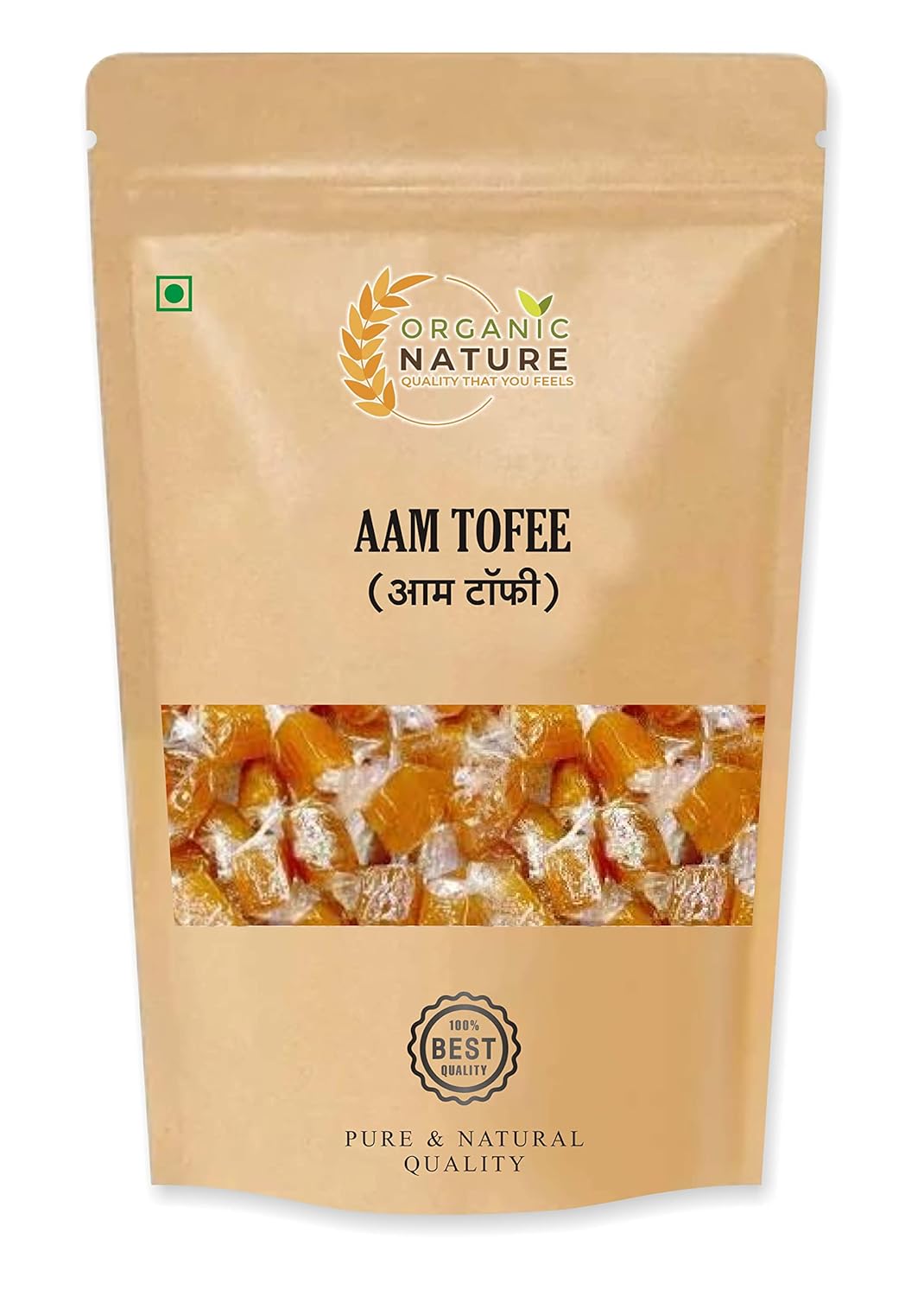 Nature Cart Mango Cubes Aam Papad Real Mango Candy (400 Grams