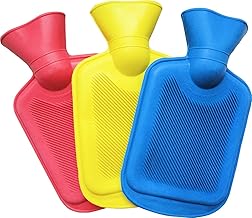 iKonbi Durable THICK Rubber HOT WATER BOTTLE BAG WARM Relaxing Heat Cold Therapy Water