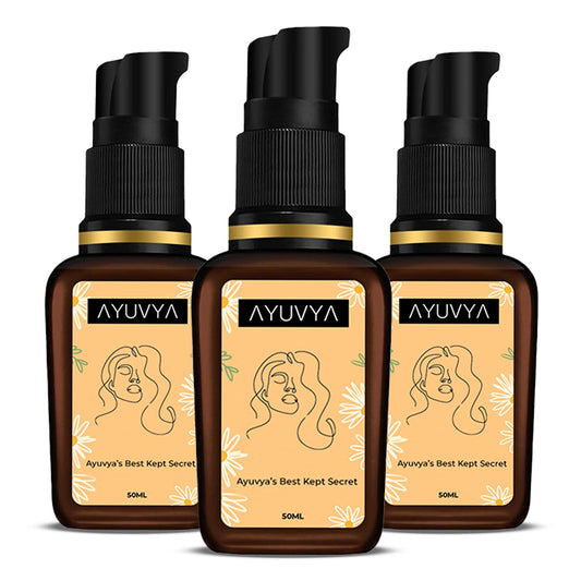 Ayuvya Ayurvedic Women Massage Oil for Women, Natural Herbal, No Paraben & Chemical, 50ml