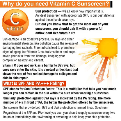 StBotanica Vitamin C Sunscreen: SPF 30 PA+++, 120 ml