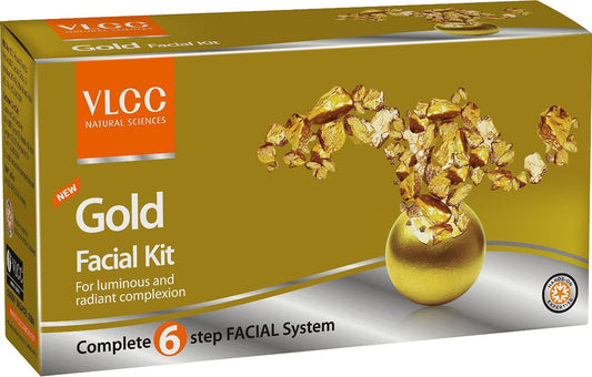 VLCC Gold Complete 6 Step Facial Kit: