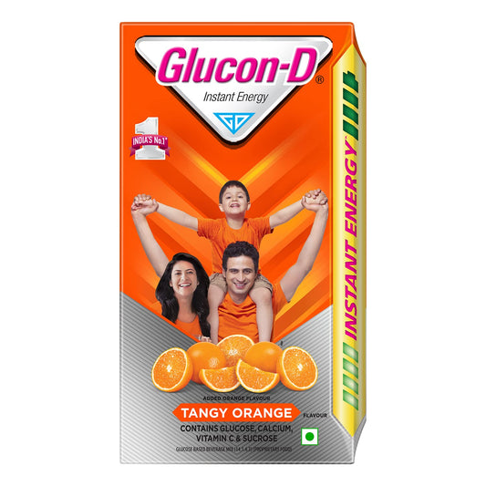 Glucon-D Instant Energy Drink: Orange, 1 kg, Free