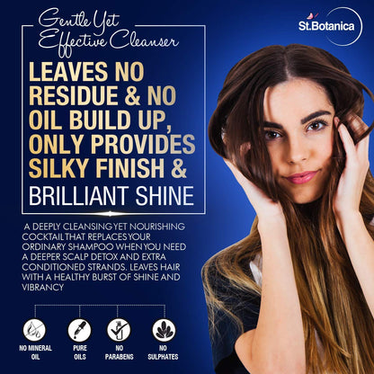 StBotanica Apple Cider Vinegar & Argan Oil Shampoo: 300 ml