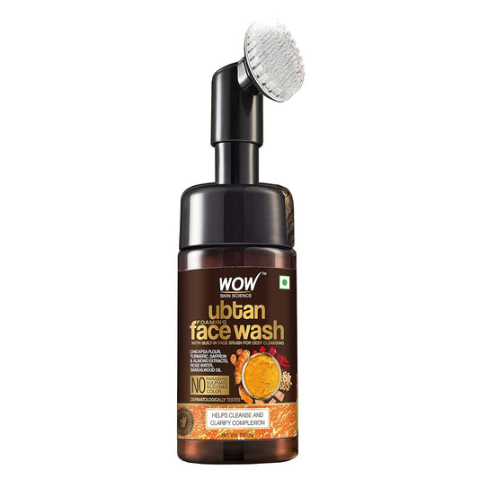 WOW Ubtan Foaming Facial Cleanser: 100 ml with