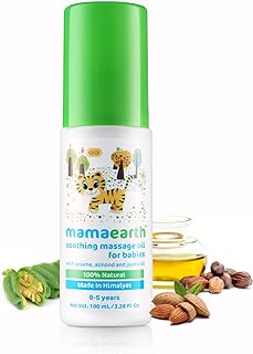 Mamaearth Soothing Massage Oil for Babies: 100