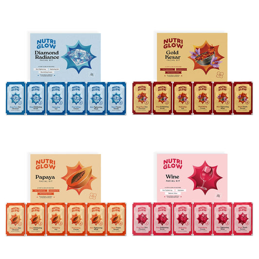 Nutriglow Natural's Advanced Pro Formula Facial Kit 60Gm