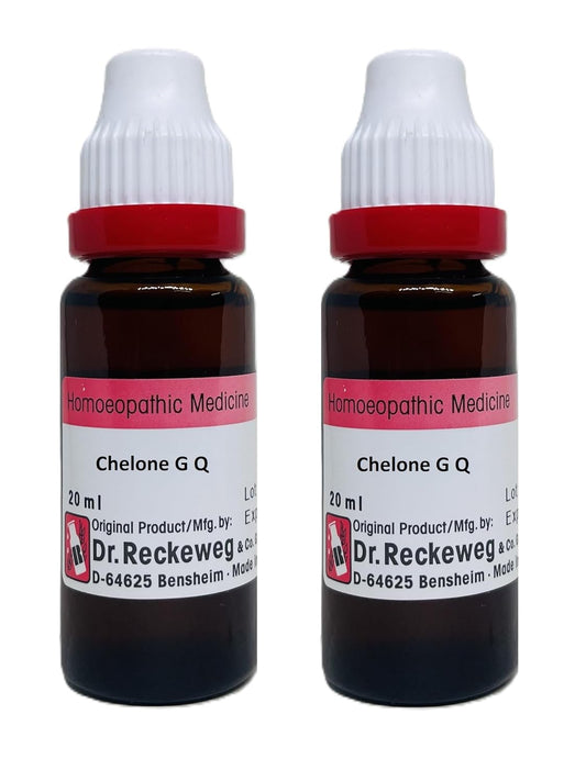 Dr. Reckeweg Chelone G Q Mother Tincture: 20ml, Pack of
