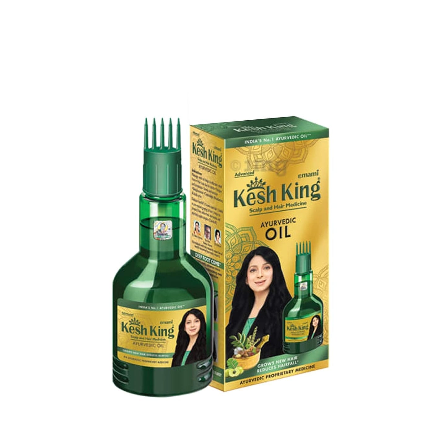 EMAMI KESH KING Herbal & Natural HairOil 300ml Pack