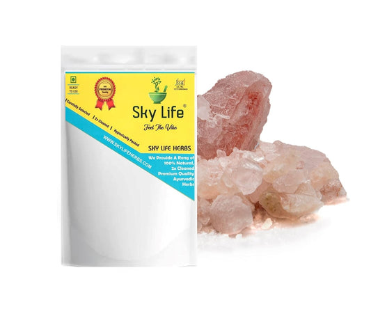 Sky LifeRed Alum - Lal Fitkari - Red Alum Crystal - Fitkari lal - Lal Fitkadi - fitkadi (1