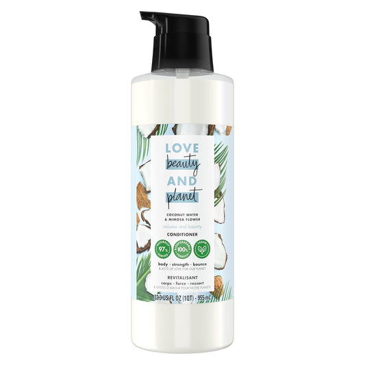 Love Beauty and Planet Volumizing Conditioner: Coconut Water & Mimosa Flower, 800 ml
