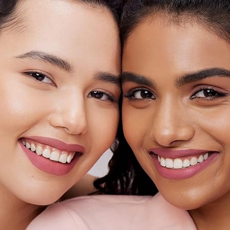 Mamaearth Soft Matte Long Stay Lipstick Duo: Berry Nude + Woody Rose, 3.5 g x 2