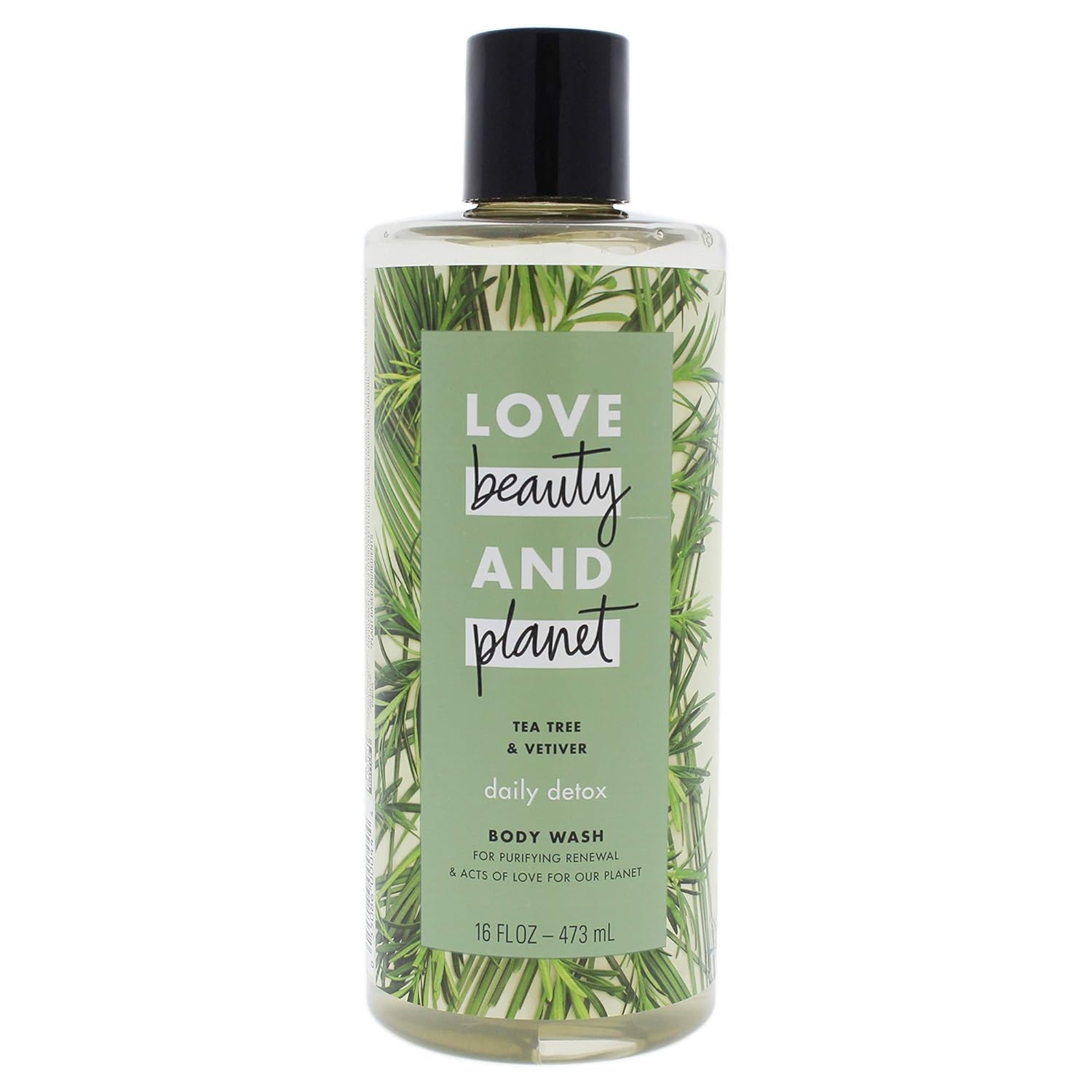 Love Beauty and Planet Body Wash: Tea Tree & Vetiver, 400