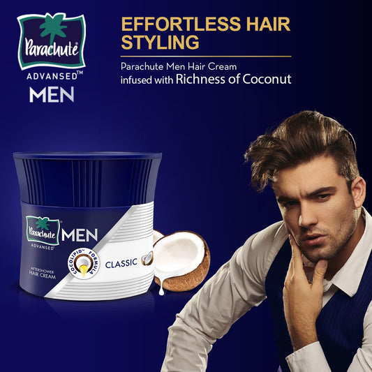 Parachute Advansed Hair Cream for Men: 3.3 fl oz