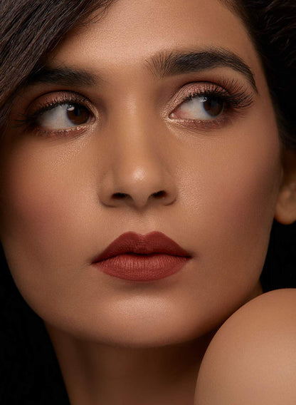 SUGAR Cosmetics Matte As Hell Crayon Lipstick: 19 Emma Woodhouse (Earthy Brown)