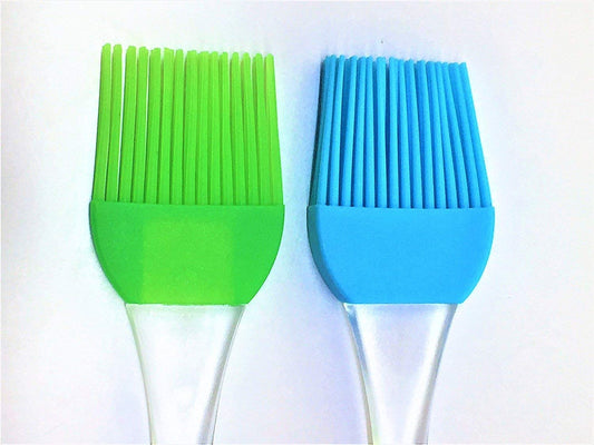 iKonbi Silicone Basting BBQ Pastry Oil Brush Random Colour Turkey Baster Barbecue Utensil