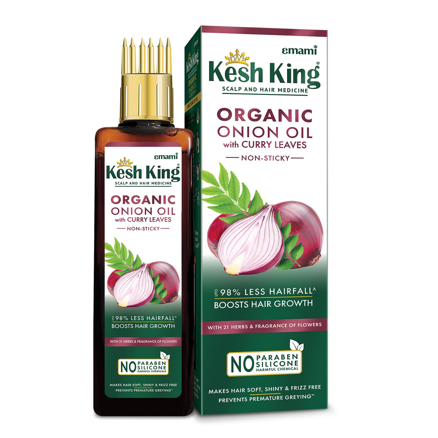 Kesh King Ayurvedic Onion Oil BY Emami