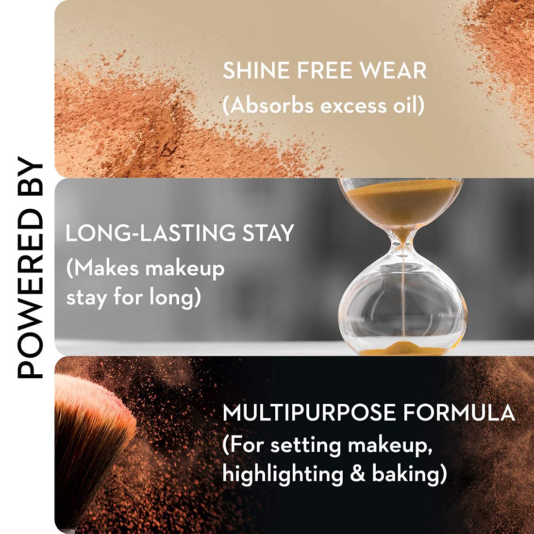 Sugar Cosmetics Set The Tone Tinted Powder: 15 Cappuccino