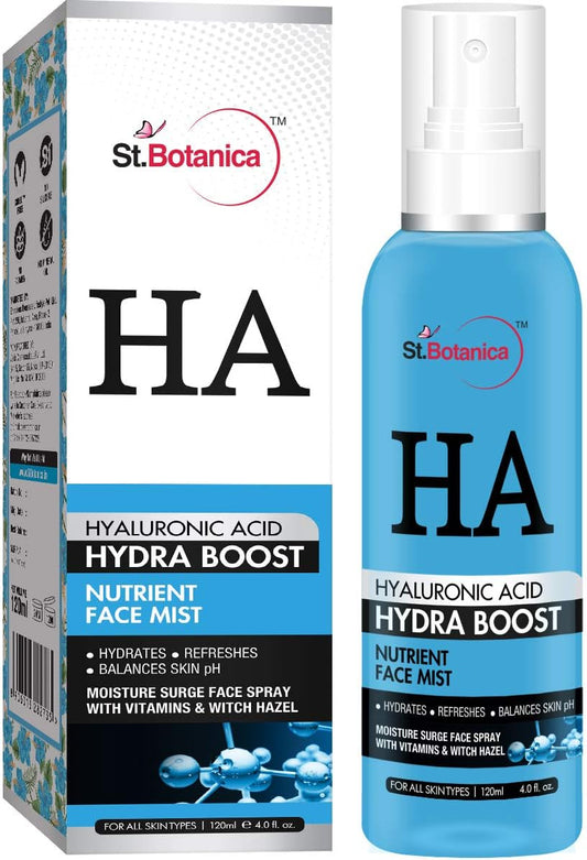 StBotanica Hyaluronic Acid Hydra Boost Face Mist: 120