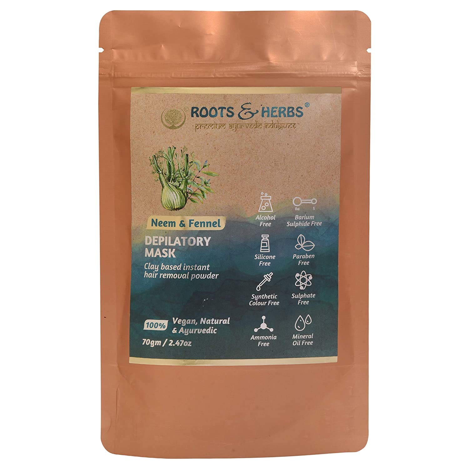 Roots & Herbs Neem Fennel Ubtan: Hair