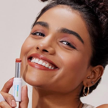 Mamaearth Soft Matte Long Stay Lipstick: 09 Honey Blush, 3.5 g
