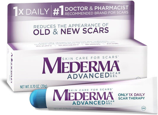 Mederma Advanced Scar Gel: 10g, Pack of