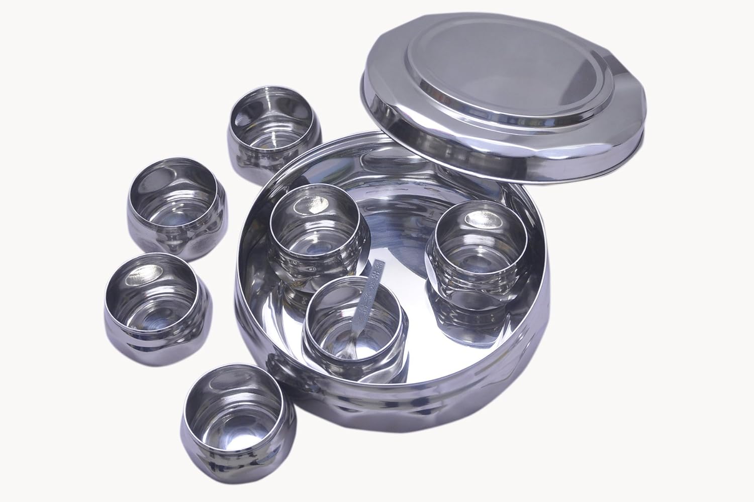 iKonbi Diamond Shaped Stainless Steel Spice Box