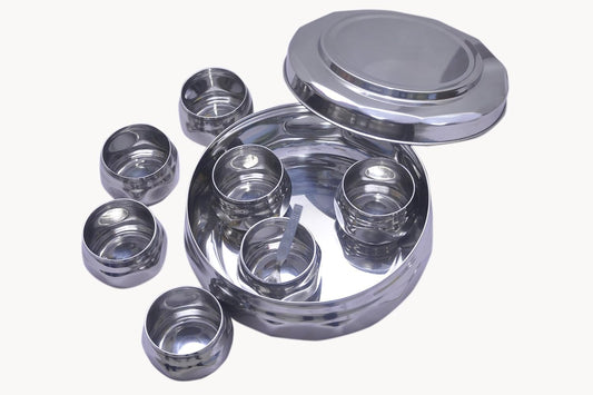 iKonbi Diamond Shaped Stainless Steel Spice Box